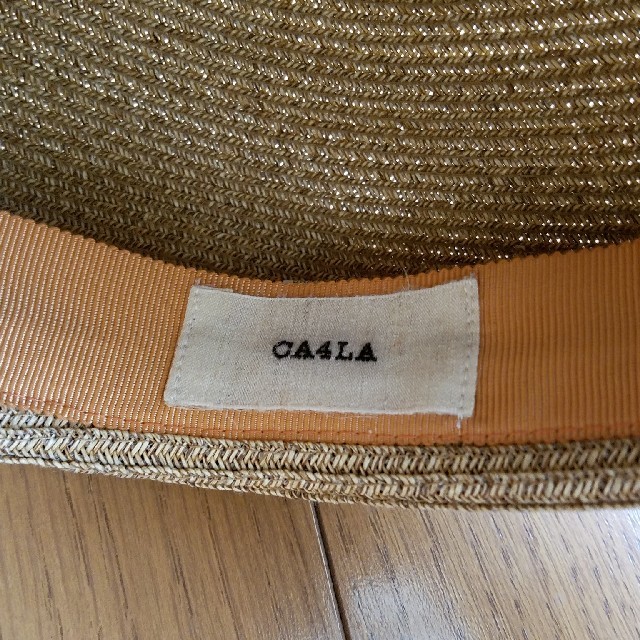 CA4LA(カシラ)のCA4LA人気!!麦わらベレー帽 レディースの帽子(麦わら帽子/ストローハット)の商品写真