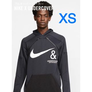 ナイキ(NIKE)の黒 プルオーバーパーカー undercover NIKE ナイキ アンダーカバー(パーカー)