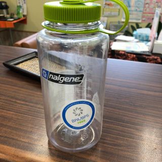 ナルゲン(Nalgene)のナルゲン　広口　1リットル　ボトル(水筒)