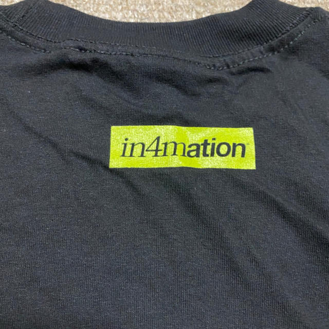 IN4MATION(インフォメーション)のin4mation Tee Ssize メンズのトップス(Tシャツ/カットソー(半袖/袖なし))の商品写真