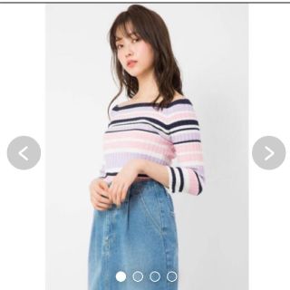 セシルマクビー(CECIL McBEE)の新品未使用　CECIL McBEE　カットソー　ニット　トップス(カットソー(長袖/七分))