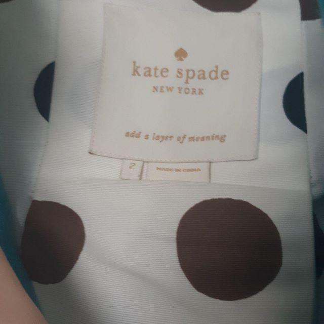 kate spade new york(ケイトスペードニューヨーク)の☆ケイト・スペード　リボンコート限定色　２サイズ☆ レディースのジャケット/アウター(ノーカラージャケット)の商品写真