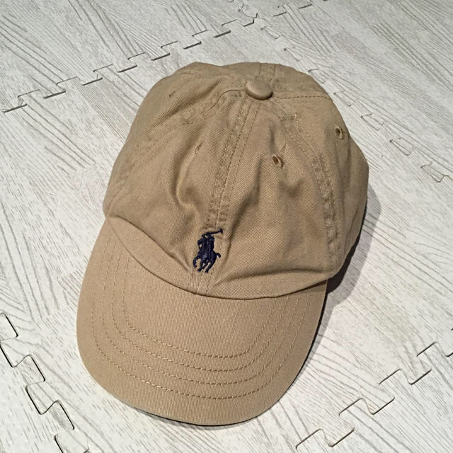 POLO RALPH LAUREN(ポロラルフローレン)のポロラルフローレン キャップ ベージュ キッズ/ベビー/マタニティのこども用ファッション小物(帽子)の商品写真