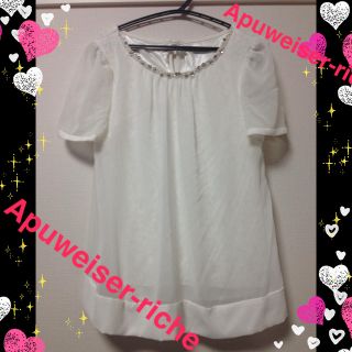 アプワイザーリッシェ(Apuweiser-riche)の⋆｡♡アプワイザー  ブラウス˚✩ ♡(シャツ/ブラウス(半袖/袖なし))