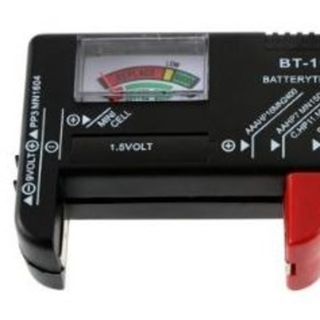 電池 測定 乾電池 ボタン電池 バッテリーテスター バッテリーチェッカー スマホ/家電/カメラの生活家電(その他)の商品写真