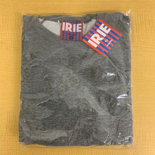 アイリーライフ(IRIE LIFE)の◆新品未使用◆irie lifeトレーナー「袖レコード」グレー　Mサイズ(スウェット)