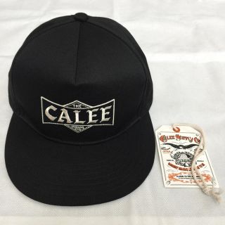 キャリー(CALEE)の定価7480円！Calee 19aw 今季新作 完売 ロゴ刺繍 キャップ 帽子(キャップ)