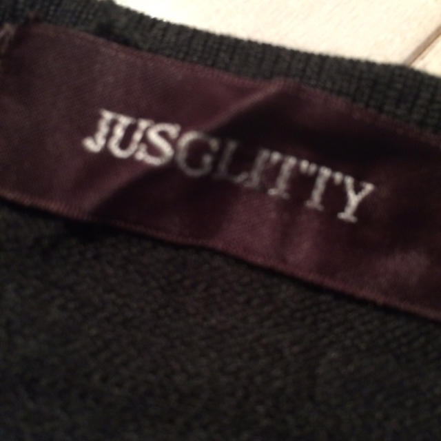 JUSGLITTY(ジャスグリッティー)のJUSGLITTY✨シフォン付カーデ✨2 レディースのトップス(カーディガン)の商品写真