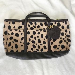 ルートート(ROOTOTE)のルートート バッグインバッグ ヒョウ柄(ハンドバッグ)