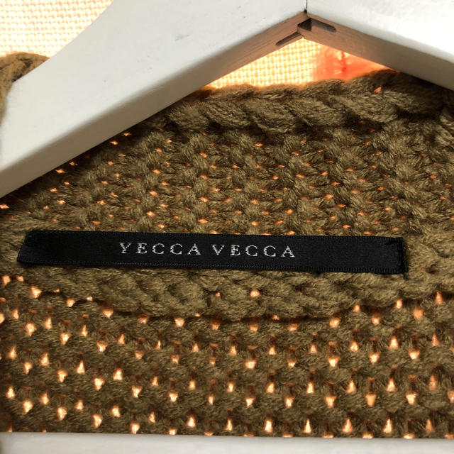YECCA VECCA(イェッカヴェッカ)のニットカーディガン レディースのトップス(カーディガン)の商品写真