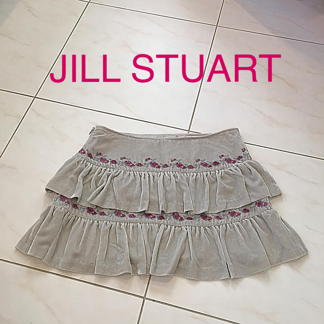 JILLSTUART(ジルスチュアート)のジルスチュアート スカート 0 ベロア レディースのスカート(ミニスカート)の商品写真