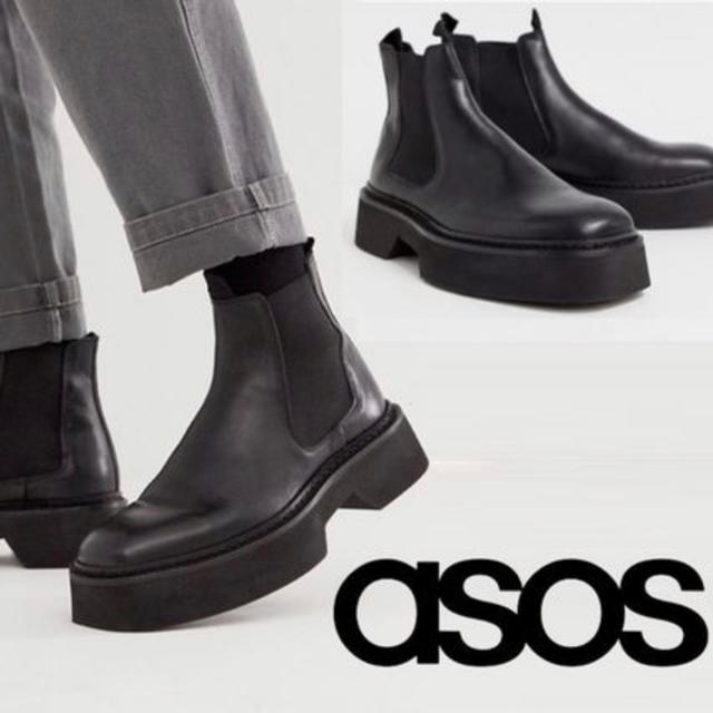 Dr.Martens(ドクターマーチン)のASOS サイドゴアブーツ メンズの靴/シューズ(ブーツ)の商品写真