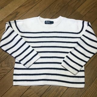 ラルフローレン(Ralph Lauren)のラルフローレン  ボーダー　ニット　カシミア(ニット)