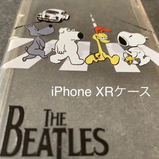 スヌーピー(SNOOPY)のiPhone XR ソフトケース(iPhoneケース)