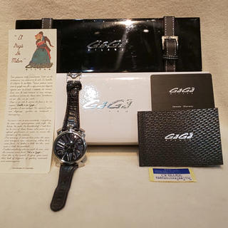 ガガミラノ(GaGa MILANO)の値下げ　GAGA MILANO 腕時計 MANUALE46 Slim5084(腕時計(アナログ))