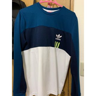 アディダス(adidas)のアディダス  adidas originals 長袖　L 美品(Tシャツ/カットソー(七分/長袖))