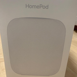 アップル(Apple)のApple HomePod ホワイト(スピーカー)