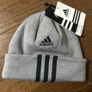 アディダス(adidas)の未使用品、アディダスニット帽(ニット帽/ビーニー)