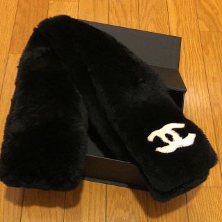 シャネル(CHANEL)のCHANELオリラグ　ファーマフラー(マフラー/ショール)