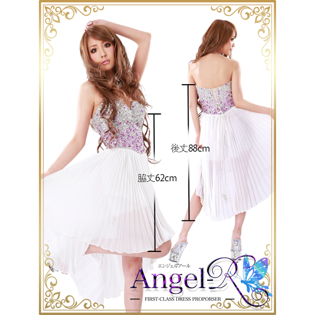 AngelR(エンジェルアール)のエンジェルアール☆新品フレアドレス レディースのフォーマル/ドレス(ミニドレス)の商品写真