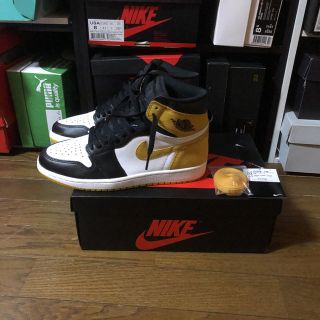 ナイキ(NIKE)のNike Air Jordan 1 yellow orchel 26.5 (スニーカー)