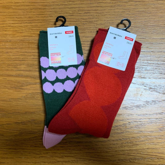 UNIQLO(ユニクロ)のUNIQLO×marimekko ユニクロ×マリメッコ　ソックス レディースのレッグウェア(ソックス)の商品写真