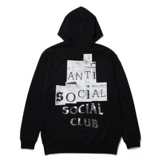 フラグメント(FRAGMENT)のFragment anti social social club XL フーディ(パーカー)