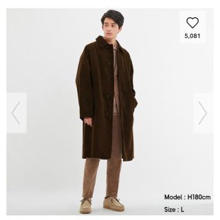 Paul Smith Collection コーデュロイ ステンカラーコート