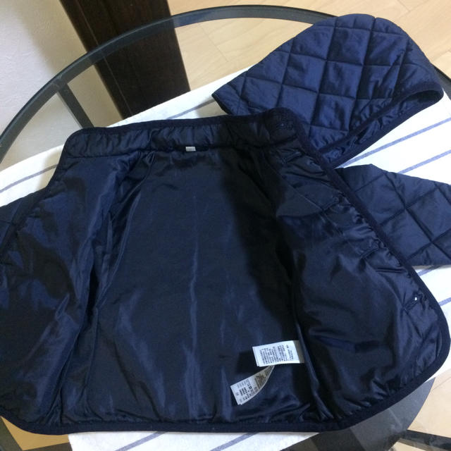 MUJI (無印良品)(ムジルシリョウヒン)のキルティングジャケット キッズ/ベビー/マタニティのベビー服(~85cm)(ジャケット/コート)の商品写真