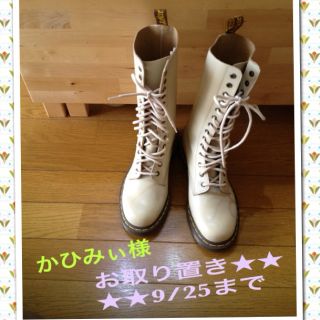 ドクターマーチン(Dr.Martens)の美品★ドクターマーチン14ホール(ブーツ)