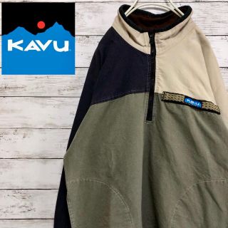 カブー(KAVU)の【USA製】古着 KAVU カブー ダック生地 クレイジーパターンシャツ M(シャツ)