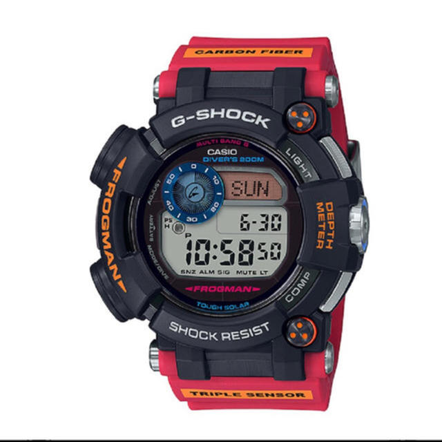 人気ショップ G-SHOCK - 定価　G-SHOCK カシオ FROGMAN  GWF-D1000ARR-1JR 腕時計(デジタル)