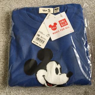 ユニクロ(UNIQLO)の新品❤︎ ユニクロ ミッキー ニット 150(ニット)