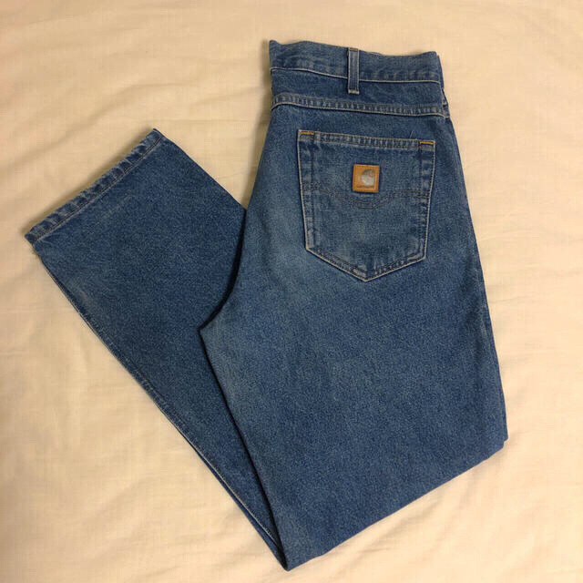 値下げ中　Carhartt denim pants カーハート　デニムパンツ メンズのパンツ(ワークパンツ/カーゴパンツ)の商品写真