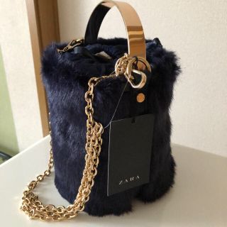 ザラ(ZARA)のみゃこ様専用⭐︎ZARA  ファーバッグ(ショルダーバッグ)