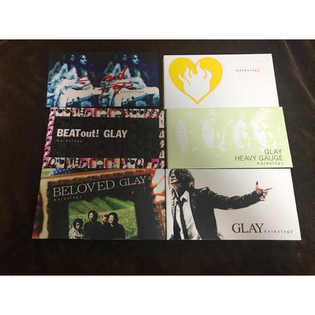 GLAY Anthology 6枚 セット-