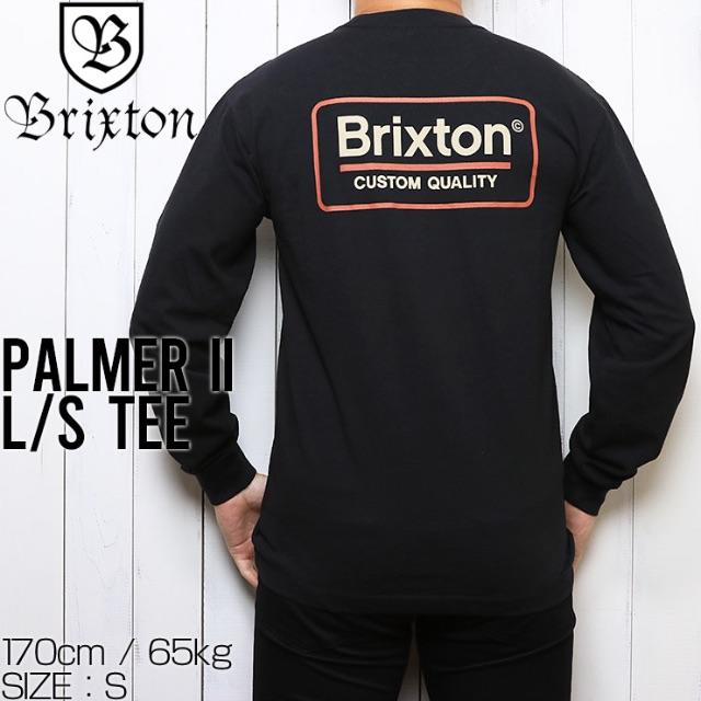 BRIXTON ブリクストン PALMER II L/S TEE ロンT メンズのトップス(Tシャツ/カットソー(七分/長袖))の商品写真