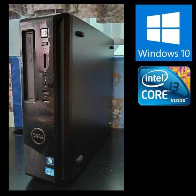DELL(デル)の☆Core-i3搭載！ DELL Windows10パソコン 即使用ＯＫ☆　 スマホ/家電/カメラのPC/タブレット(デスクトップ型PC)の商品写真