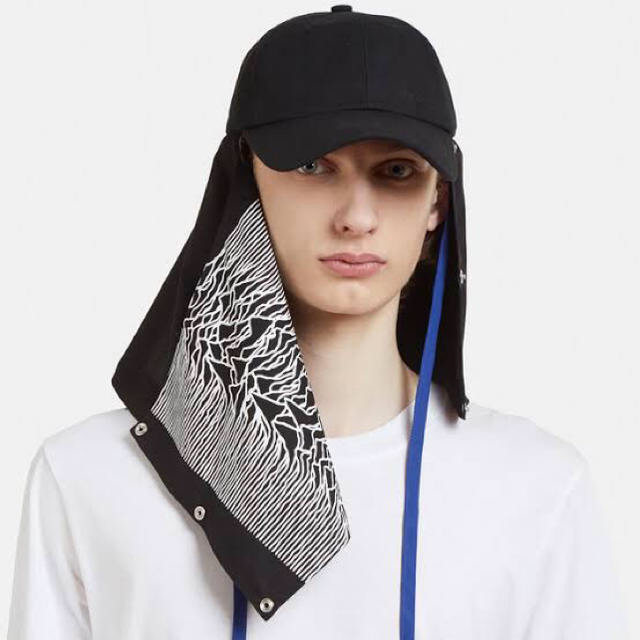 RAF SIMONS baseball cap with attachement 【T-ポイント5倍】 65.0