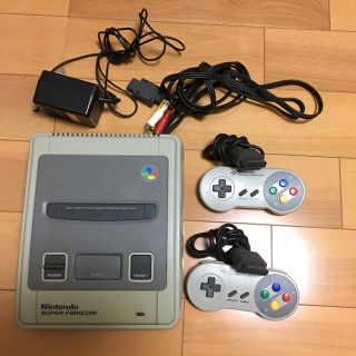 スーパーファミコン(スーパーファミコン)のスーパーファミコン　本体(家庭用ゲーム機本体)