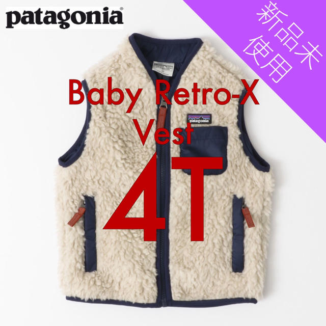 patagonia(パタゴニア)のBaby Retro-X Vest ベビー レトロ X ベスト キッズ/ベビー/マタニティのキッズ服男の子用(90cm~)(ジャケット/上着)の商品写真