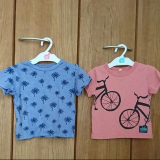 プティマイン(petit main)のプティマイン　Tシャツ　2枚セット(Tシャツ/カットソー)