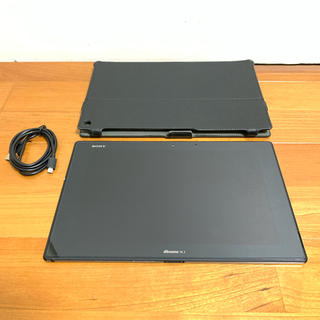 エクスペリア(Xperia)の【美品】SONY docomo Xperia Z2 Tablet SO-05F(タブレット)