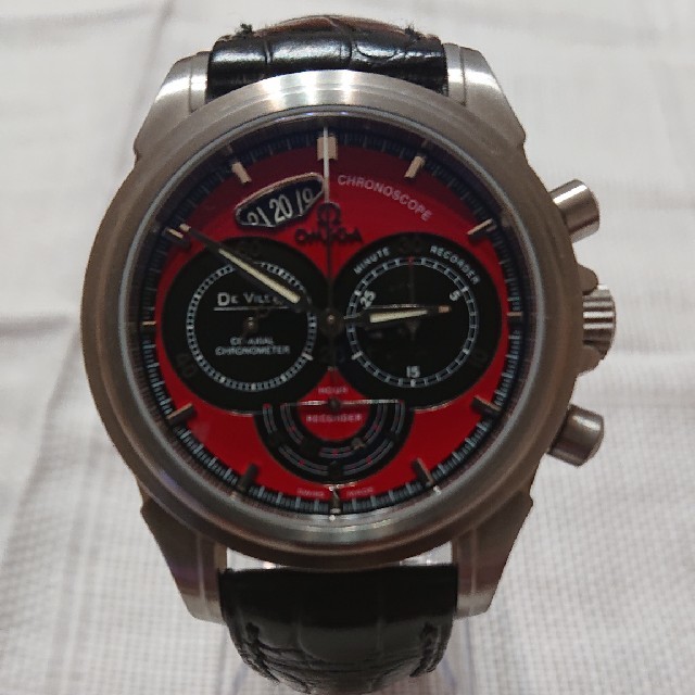 OMEGA(オメガ)のゴリラ様専用です‼️♥️超美品♥️オメガデビル コーアクシャルクロノスコープ メンズの時計(腕時計(アナログ))の商品写真