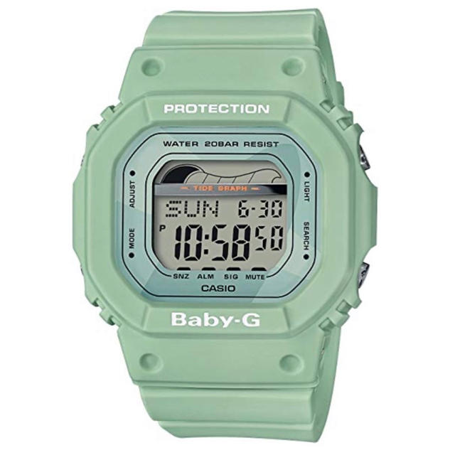 CASIO(カシオ)の【新品】カシオ 腕時計 ベビージー G-SHOCK レディース グリーン メンズの時計(腕時計(デジタル))の商品写真