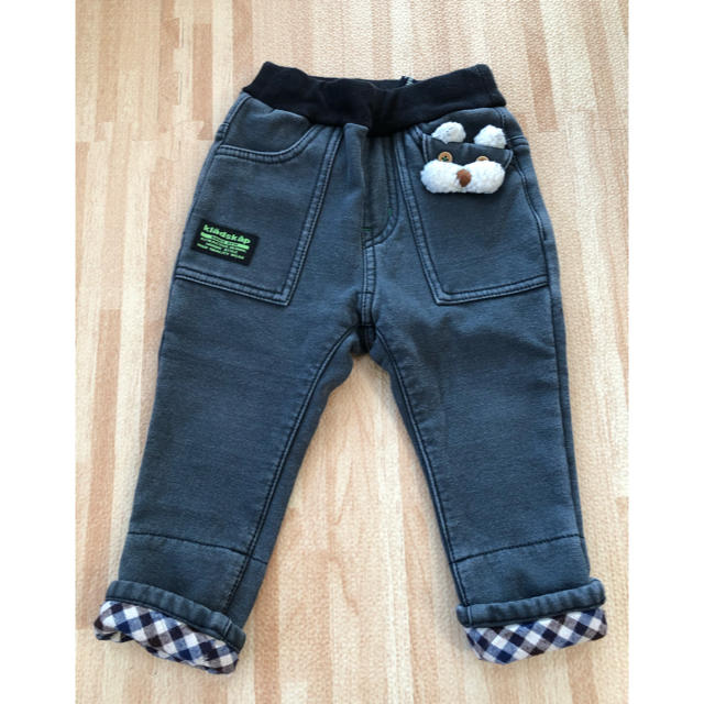 kladskap(クレードスコープ)のクレードスコープ　裏起毛パンツ　90 キッズ/ベビー/マタニティのキッズ服男の子用(90cm~)(パンツ/スパッツ)の商品写真