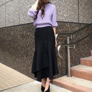 リエンダ(rienda)のrienda♡ＷrapMermaidJWSkirt(ひざ丈スカート)