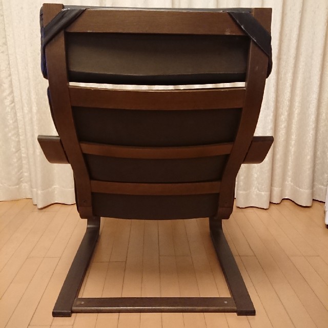 IKEA チェア フェイクレザー ポエング (引取限定)