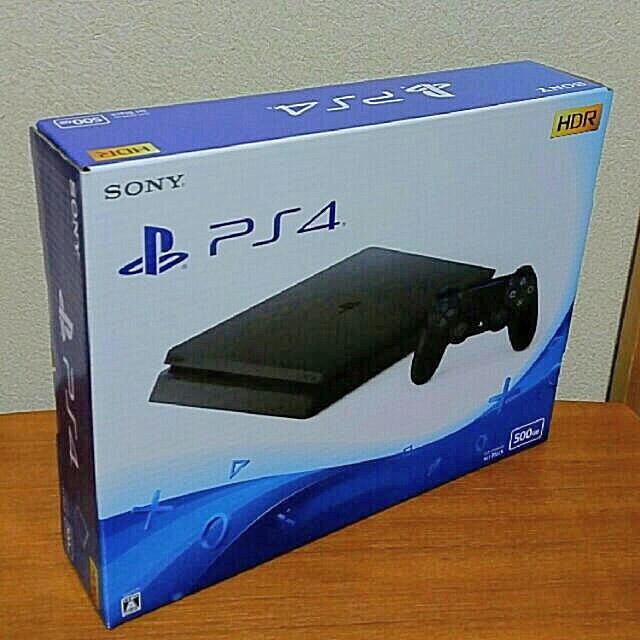 PS4 スリム 本体 500GB ジェットブラック