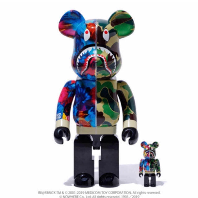 BE@RBRICK  BAPE 蜷川実花 APE ベアブリック Green